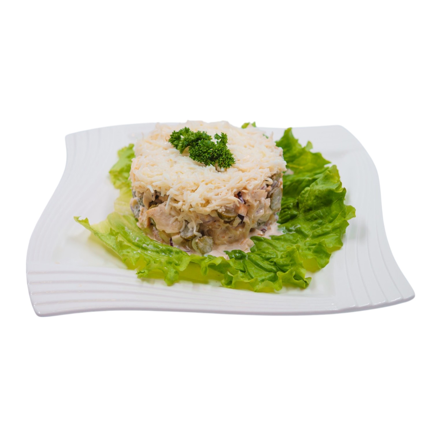 Салат «Белая роза»