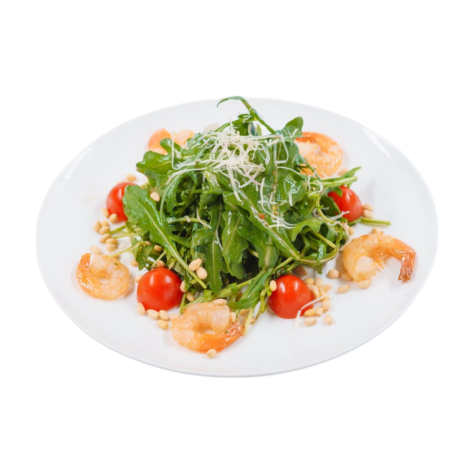 Салат «Руккола с креветками»