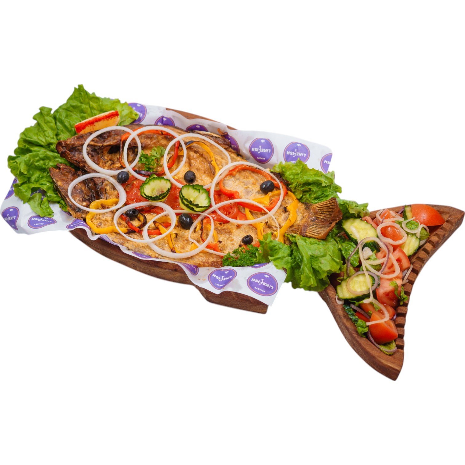 КОКТАЛ Сазан 1,5 кг + свежий салат